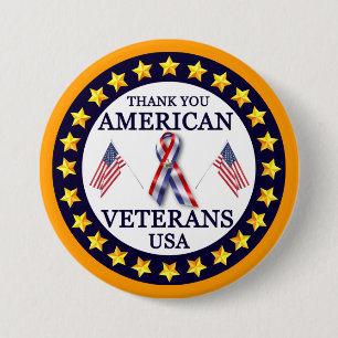 Amerikanische Veterane 2 Button