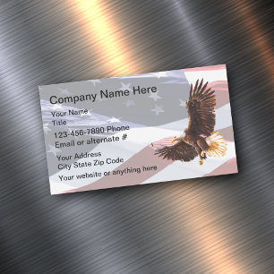Amerikanische Veteranen Eagle Business Magnete