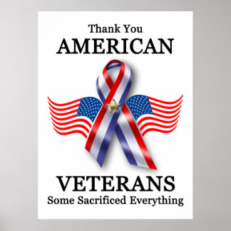 Amerikanische Veteranen: Manche haben alles gespen Poster