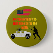 amerikanische Veteranen Olive Button (Vorderseite)