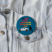 Amerikanische Veteranen Ozeanblau Button (Beispiel)