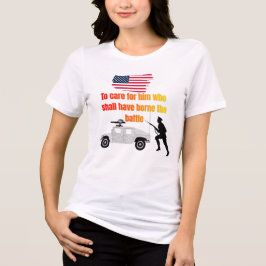 amerikanische Veteranen Tri-Blend Shirt