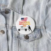 Amerikanische Veteranen weiß Button (Beispiel)
