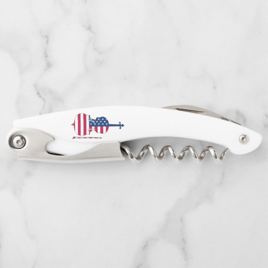 Amerikanische Violine Kellnermesser (Vorderseite)