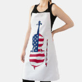 Amerikanische Violine Schürze (InSitu)