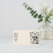 Amerikanische Visitenkarte (Stehend Vorderseite)