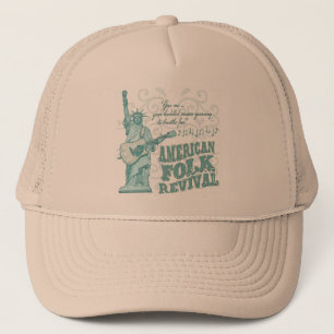 Amerikanische Volkswiederbelebung Truckerkappe