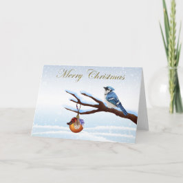 Amerikanische Weihnachtskarte Feiertagskarte