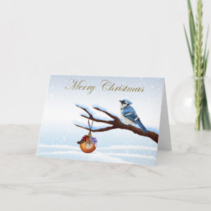 Amerikanische Weihnachtskarte Feiertagskarte