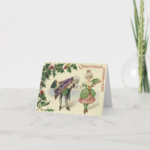 AMERIKANISCHE WEIHNACHTSkarte Feiertagskarte