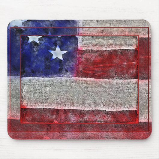 Amerikanische Weise Mousepad (Vorne)