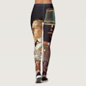 Amerikanische Werbung, Arrow Shirt Collars, 1914 Leggings (Rückseite)