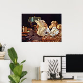 Amerikanische Werbung, Arrow Shirt Collars, 1914 Poster (Heimbüro)