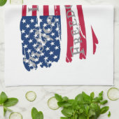 Amerikanische Werte Geschirrtuch (Gefaltet)