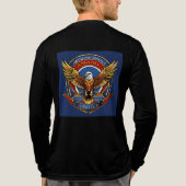 Amerikanische Werte Tri-Blend Shirt (Rückseite)