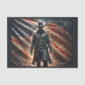 Amerikanische Western verbietet Cowboyherden mit F Seidenpapier (Vorderseite)