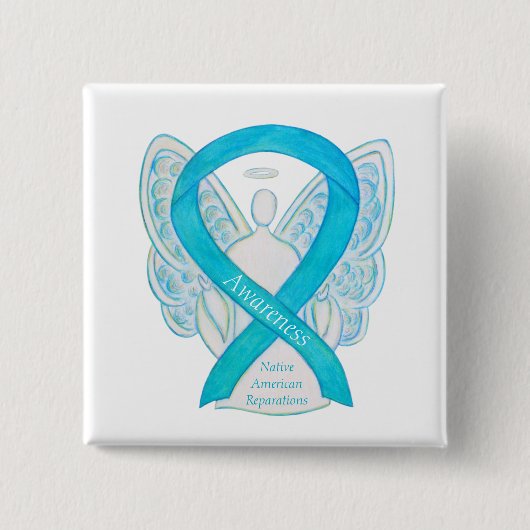 Amerikanische Wiedergutmachungs-Buttone Button (Vorderseite)