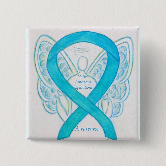 Amerikanische Wiedergutmachungs-Buttone Button (Vorderseite)