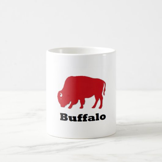 Amerikanische wilde Büffel-Tasse Kaffeetasse (Mittel)