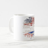 Amerikanische Wurzeln Kaffeetasse (Vorderseite Links)