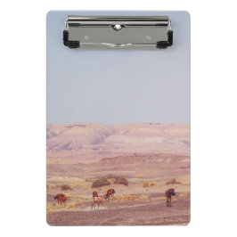 Amerikanische Wüstenpferde P8670 Mini Klemmbrett