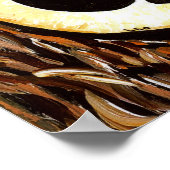 Amerikanische Zedernmaske Poster (Ecke)