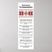 Amerikanische Zehn Gebote Poster (Vorne)