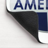Amerikanische Zeichenkristallversion der Mousepad (Ecke)