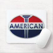 Amerikanische Zeichenkristallversion der Mousepad (Mit Mouse)