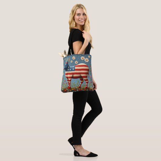 Amerikanische Ziege Tasche (Am Model)
