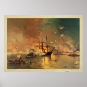 Amerikanische zivile Kriegs-Gefangennahme von New Poster