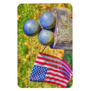 Amerikanische Zivile Kriegsverbrechertribüne Magnet