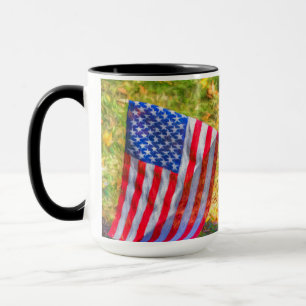 Amerikanische Zivile Kriegsverbrechertribüne Tasse