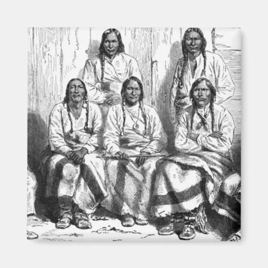 Amerikanischen Ureinwohners Magnet (Vorne)