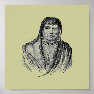 Amerikanischen Ureinwohners Poster