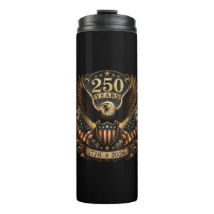 Amerikanischer 1776 2026 250. 4. Juli Patriotische Thermosbecher