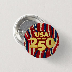 Amerikanischer 250. Geburtstag Jubiläum 2026 Button
