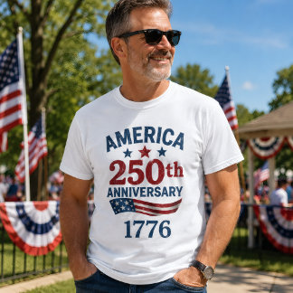 Amerikanischer 250. Jahrestag 1776-2026 Freiheit T-Shirt