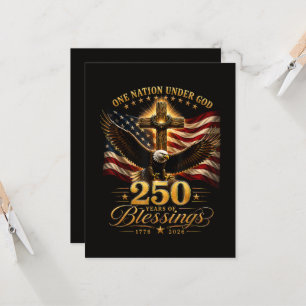 Amerikanischer 250. Jahrestag Patriotischer USA 4. Einladung