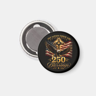 Amerikanischer 250. Jahrestag Patriotischer USA 4. Magnet
