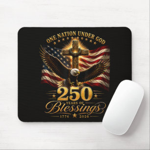 Amerikanischer 250. Jahrestag Patriotischer USA 4. Mousepad