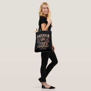 Amerikanischer 250. Jahrestag Patriotischer USA 4. Tasche