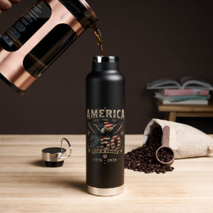 Amerikanischer 250. Jahrestag Patriotischer USA 4. Trinkflasche