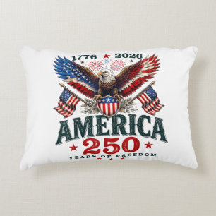 Amerikanischer 250. Jahrestag USA Patriotisch 4. J Dekokissen