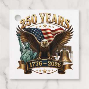 Amerikanischer 250. Jahrestag USA Patriotisch 4. J Geschenkanhänger
