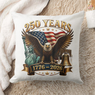 Amerikanischer 250. Jahrestag USA Patriotisch 4. J Kissen