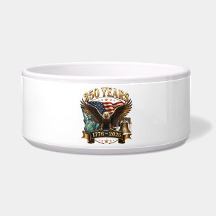 Amerikanischer 250. Jahrestag USA Patriotisch 4. J Napf