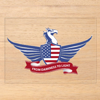 Amerikanischer Adler Acryleinladungen