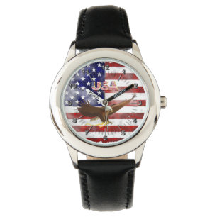 Amerikanischer Adler Armbanduhr