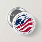 Amerikanischer Adler Button (Vorne & Hinten)
